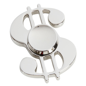 2023 Hot Sale Aluminum Alloy Anxiety Sensory <b>Fidget</b> Toys Stress Dollars <b>Metal</b> <b>Fidget</b> <b>Spinners</b> - Product Image 1