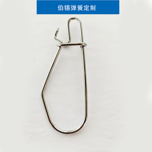 Unicorn Fish <b>Clip</b> 3.5 In Stainless Steel Swivel Snap <b>Hook</b> For Live Bait Fishing - Product Image 4