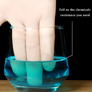 SKPURE, высокое качество, 9 дюймов, 12 дюймов, беспорошковые текстурированные перчатки, латексные перчатки для чистой комнаты - Product Image 5