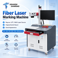 Machine de marquage laser à fibre 20W 30W 50W pour armoire, pour gravure sur métal, acier inoxydable, aluminium, pour pièces d'usine, marquage SN