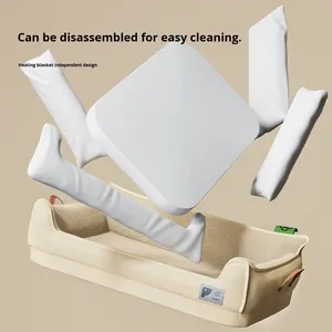 Cama para Mascotas Personalizada, Universal, de Cuero a Cuadros, Extraíble, Lavable, al por Mayor, Rectangular, Mediana, Grande, Impermeable, Resistente a Mordeduras - Product Image 3