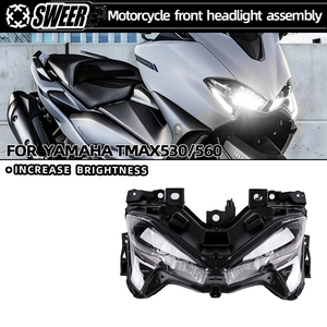 Accessoires pour moto Yamaha TMAX <span class=keywords><strong>530</strong></span> 560, phares LED pour moto, ensemble de phares 17-21 TMAX 560 - Product Image 2