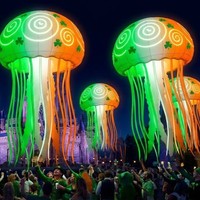 Decoración de Faroles con Forma de Animales Marinos para Parques de Atracciones, Uso en Interiores/Exteriores, Espectáculo de Luces para Parques Temáticos