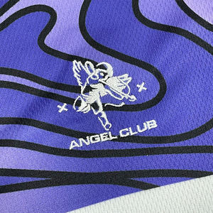 Camiseta de fútbol sublimada personalizada clásica de alta calidad diseño Retro 100% poliéster de secado rápido transpirable - Product Image 4