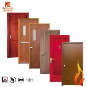 Le certificat WH approuve la <span class=keywords><strong>porte</strong></span> de <span class=keywords><strong>placage</strong></span> <span class=keywords><strong>en</strong></span> <span class=keywords><strong>bois</strong></span> de chêne rouge Portes intérieures à panneau affleurant coupe-feu <span class=keywords><strong>pour</strong></span> appartement - Product Image 1