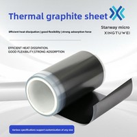 Plaquettes de refroidissement en graphite pour CPU, carte mère et téléphone, modèle XTW1700, fabriqué en Chine