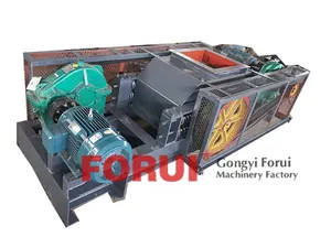Top Sale Small Scale Rock Double Roll Crusher Mining Roller Crusher
