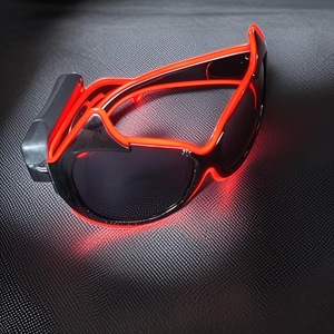 <strong>Top</strong> Fashion Devil Luminous Led Glasses Creative Festival Led Light up Glasses for Party Supplies - Product Image 2