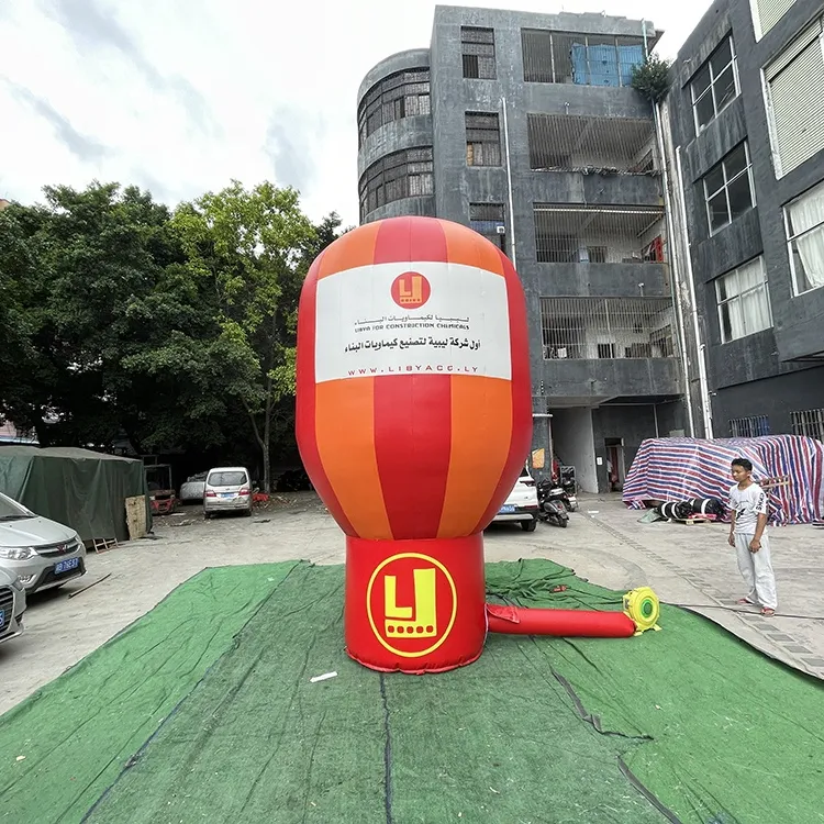 Inflatable विज्ञापन मॉडल गतिविधि स्टेज पार्टी मॉल आलिंद inflatable कार्टून हवा मॉडल कस्टम दर्शनीय पंच कार्ड