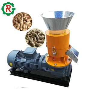 Wood sawdust rice straw pellet wood pellet making machine to make wood pellet