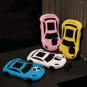 创意酷炫赛车造型手机套，带滑动滚轮，适用于iPhone 7/8/11/12/13 14 Pro MAX软TPU外壳防震