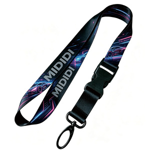 Lanière personnalisée avec crochet en métal noir, lanière promotionnelle en polyester, lanière <span class=keywords><strong>porte</strong></span>-clés moto et voiture, cadeaux de hockey - Product Image 6