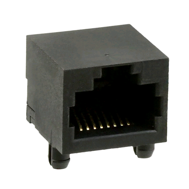 8P8C Ethernet Модульный разъем без магнитного неэкранированного RJ45 разъем