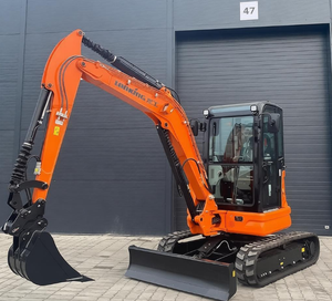 รถขุดขนาดเล็ก LOGWAY 3.5 ตัน พร้อมเครื่องยนต์มาตรฐาน EURO5 – เหมาะสำหรับงานจัดสวนและก่อสร้าง - Product Image 1