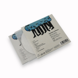 Matte Fold-out Paper CD Wallet Custom Printed Multi-panel Cardboard Sleeve For Music Disc Album - Product Image 5