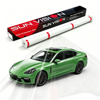 Film de protection de peinture transparent auto-réparateur en TPU pour voiture, film anti-rayures PPF brillant pour protection extérieure du véhicule