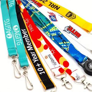 Cadeau promotionnel, porte-badge personnalisé avec logo, porte-carte d'identité, porte-clés, cordon de cou - Product Image 2