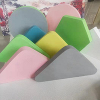 Baffles Acústicos de Fibra de Vidrio Hexagonales Personalizados, Techo Acústico Suspendido, Techo Insonorizado