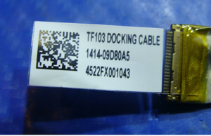 สายแพร LCD สำหรับแล็ปท็อปจอวิดีโอ LCD สำหรับ <span class=keywords><strong>Asus</strong></span> <span class=keywords><strong>Transformer</strong></span> <span class=keywords><strong>Pad</strong></span> TF103C TF103แล็ปท็อปหน้าจอวิดีโอ LCD สายเฟล็กซ์1414-09D80A5 - Product Image 3