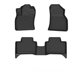 AUTOBO Convient aux Lynk & Co 01 2021-2025 à quatre <span class=keywords><strong>roues</strong></span> <span class=keywords><strong>motrices</strong></span>, ensemble complet de tapis de sol TPE 3D5D, tapis de coffre, tapis de dossier, résistant à l'usure - Product Image 2