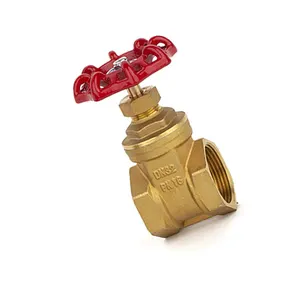 1/2 - 4 Inch Brass Stem Aluminum Handwheel Gate Globe Valve