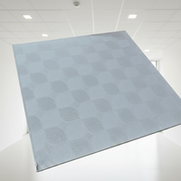 Placas de Techo de Yeso Laminadas de PVC Personalizables, con Revestimiento de Papel de Aluminio, Resistentes al Fuego, a la Humedad y al Agua, para Construcción