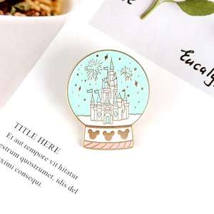 เข็มกลัดสัญลักษณ์รูปสวนสนุกสำหรับสะสมของที่ระลึกงานประดิษฐ์โลหะตามสั่ง - Product Image 4