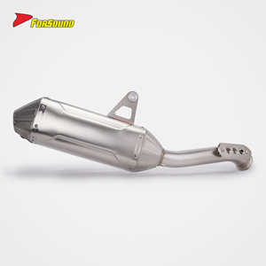 Escape FORSOUND para Motocicleta Cf <span class=keywords><strong>Moto</strong></span> 800mt, Escape Integrado de Acero Inoxidable, Sonido Profundo Deportivo y de Aventura, 2022-2025 - Product Image 2