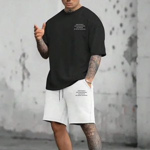 Custom-made men's summer suits, shorts, and <b>T</b>-<b>shirts</b>; factory specializing in custom-made items. f10 - Product Image 1