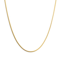 Collares de Cadena de Serpiente Chapados en Oro de Plata de Ley 925 de Alibaba-online-shopping