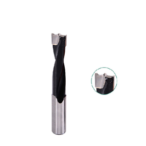 Broca de Carburo de Tungsteno para Aglomerado/MDF para Uso en Máquinas CNC, Acabado de Óxido Negro, Longitud <span class=keywords><strong>Total</strong></span> 70 mm - Product Image 5