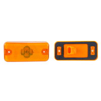 Feux de position latéraux rectangulaires à LED 24V pour camion, clignotants ambre pour VOLVO RENAULT 20480486