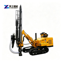 Foreuse DTH économique et machine de forage portable pour puits d'eau, profondeur 15m