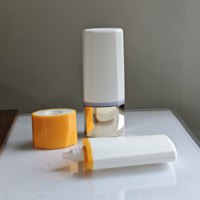 Bouteilles de lotion crème solaire 30ml en plastique vide doux au toucher doux unique de luxe trouver des bouteilles cosmétiques