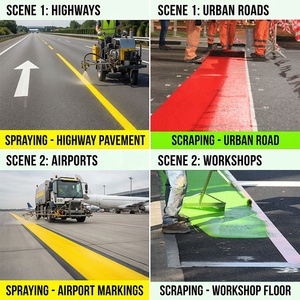<span class=keywords><strong>Peinture</strong></span> de marquage routier en résine acrylique en plastique froide liquide à base de solvant <span class=keywords><strong>blanc</strong></span> jaune et de <span class=keywords><strong>couleur</strong></span> personnalisée - Product Image 3