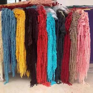 Decoración colgante de Punta larga de seda Everlasting Rouli, juego de boda suave, <span class=keywords><strong>cortinas</strong></span> de flores artificiales de flores secas de arroz colgantes - Product Image 2