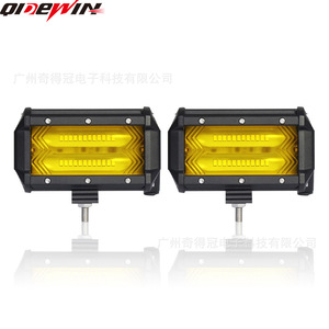 ไฟทำงาน LED ขนาด 5 นิ้ว 72W สำหรับรถออฟโรด รถจักรยานยนต์ ไฟสปอตไลท์ พร้อมสวิตช์ควบคุม แหล่งจ่ายไฟ DC - Product Image 2