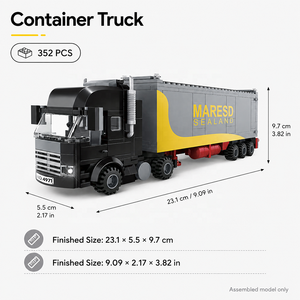 Camión Contenedor, Bloques de Construcción de Vehículos Grandes, <span class=keywords><strong>Serie</strong></span> de Juguetes para Importadores Mayoristas, Conjuntos de Modelos de Camiones y Autobuses para Minoristas en Línea - Product Image 2