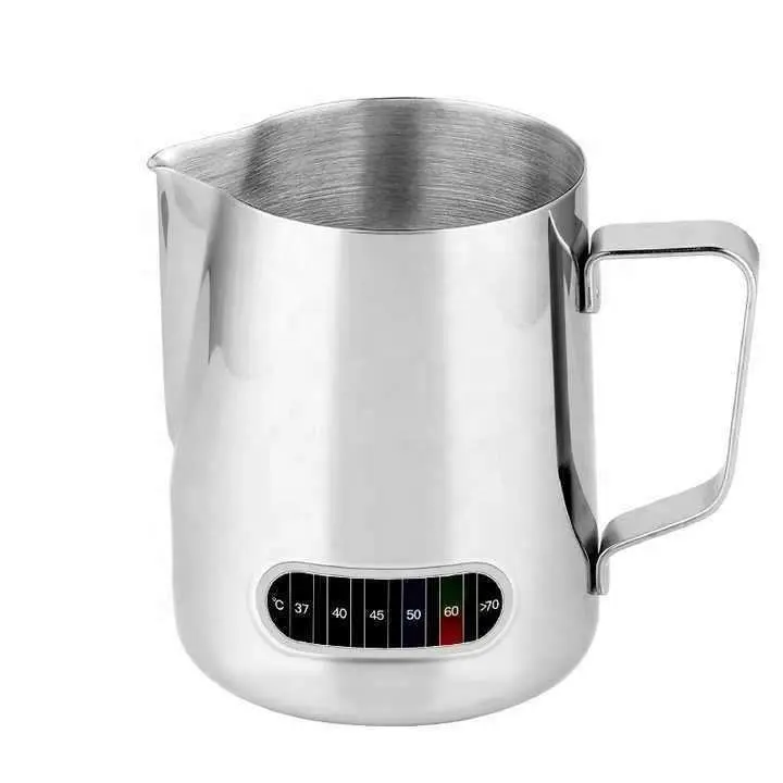 600Ml Melkkruik Opschuimende Koffie Latte Pitcher Roestvrijstalen Melkcrème Koffie Cappuccino Schuimkruiken Keuken Accessoires