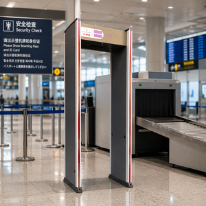 Détecteur de métaux KMS Walk Through, 6, 12, 18, 24 zones sélectionnables, AC90V 250V 35W 60kg, portique de <span class=keywords><strong>sécurité</strong></span> pour aéroports, bijouteries - Product Image 5