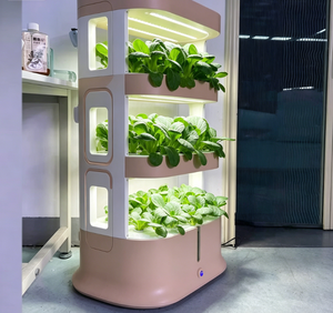 Système de culture hydroponique intelligent à 3 niveaux avec éclairage LED pour herbes et légumes <span class=keywords><strong>d</strong></span>'<span class=keywords><strong>intérieur</strong></span> - Product Image 6