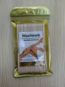 <span class=keywords><strong>Prix</strong></span> d'usine, étiquette privée, votre logo, spatules en bois, bâtonnets en bois, outil de soin de la peau et d'épilation, 50 pièces, bâtonnets de <span class=keywords><strong>cire</strong></span> - Product Image 1