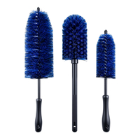 Brosse de détaillage pour jantes CY-CTB001-1 Premium Rocket-Head, design conique et en forme de sapin de Noël pour un nettoyage en profondeur