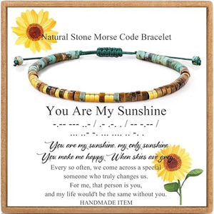 Pulsera de Piedras Naturales con Cuentas para Mujer, Joyería Apilable de Cristales Curativos, Regalos Boho Hechos a Mano para Ella en su Cumpleaños - Product Image 5