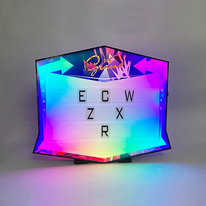 <b>LED</b> Illuminated Sign Rectangular 880110 For <b>Bars</b> KTVs Nightclubs Party Props Cheer <b>Light</b> Source - Product Image 1