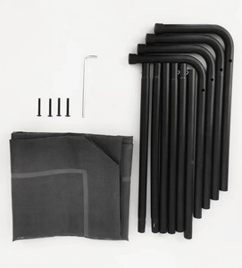 Waschbar trocknend schnell kühlend massives stahlrahmenbett hochwertiges haustierbett hundebraum - Product Image 4