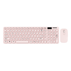 Combo de Teclado y Ratón Inalámbrico Ergonómico de 2.4G, Teclas de Perfil Bajo, Ratón de 1600DPI, Juego de Teclado y Ratón de Oficina para Computadora Portátil/Escritorio - Product Image 5