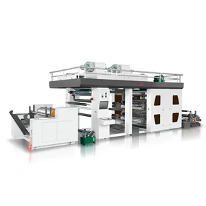 CI Loại Máy In Flexo 4 Màu Tốc Độ Cao Cuộn Giấy Kraft