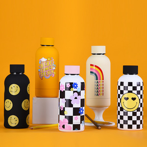 Nuevo Termo de Acero Inoxidable con Diseño Creativo Personalizado, Boca Estrecha, Aislamiento de 6-12 Horas, Taza de Regalo para Bebidas Frías y Calientes - Product Image 2
