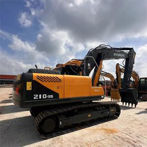 Excavateur à roues d'origine coréenne HYUNDAI 210 d'occasion Matériel de construction robuste à vendre en bon état - Product Image 3